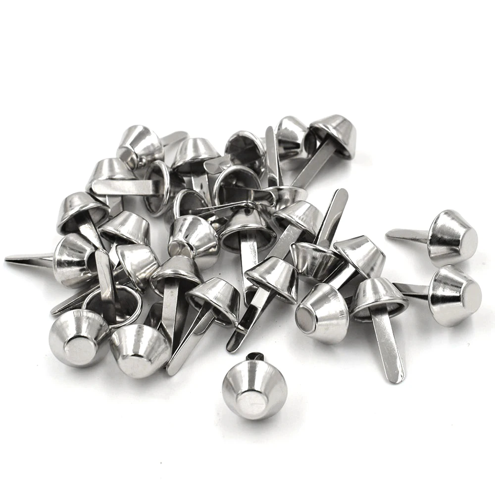 (50 Pieces) 15  MM Metal Rivets Decorative Nails Luggage Foot  Toy Eyes  Barrel Bags Accessories Buckle