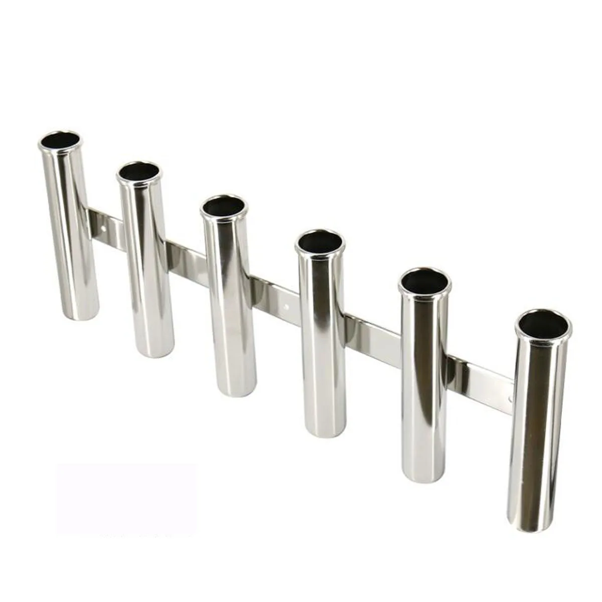

marine stainless steel six power strip fishing rod holder 6 even fishing rod support seat