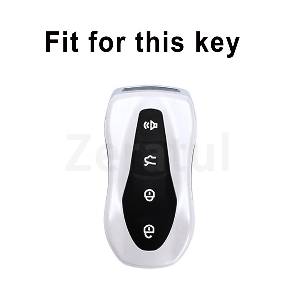 Car Shell Fob Holder Soft TPU Leather For Geely Azkarra FY11 Atlas Pro New Emgrand GS X6 SUV EC7 Car Remote Key Cover Case