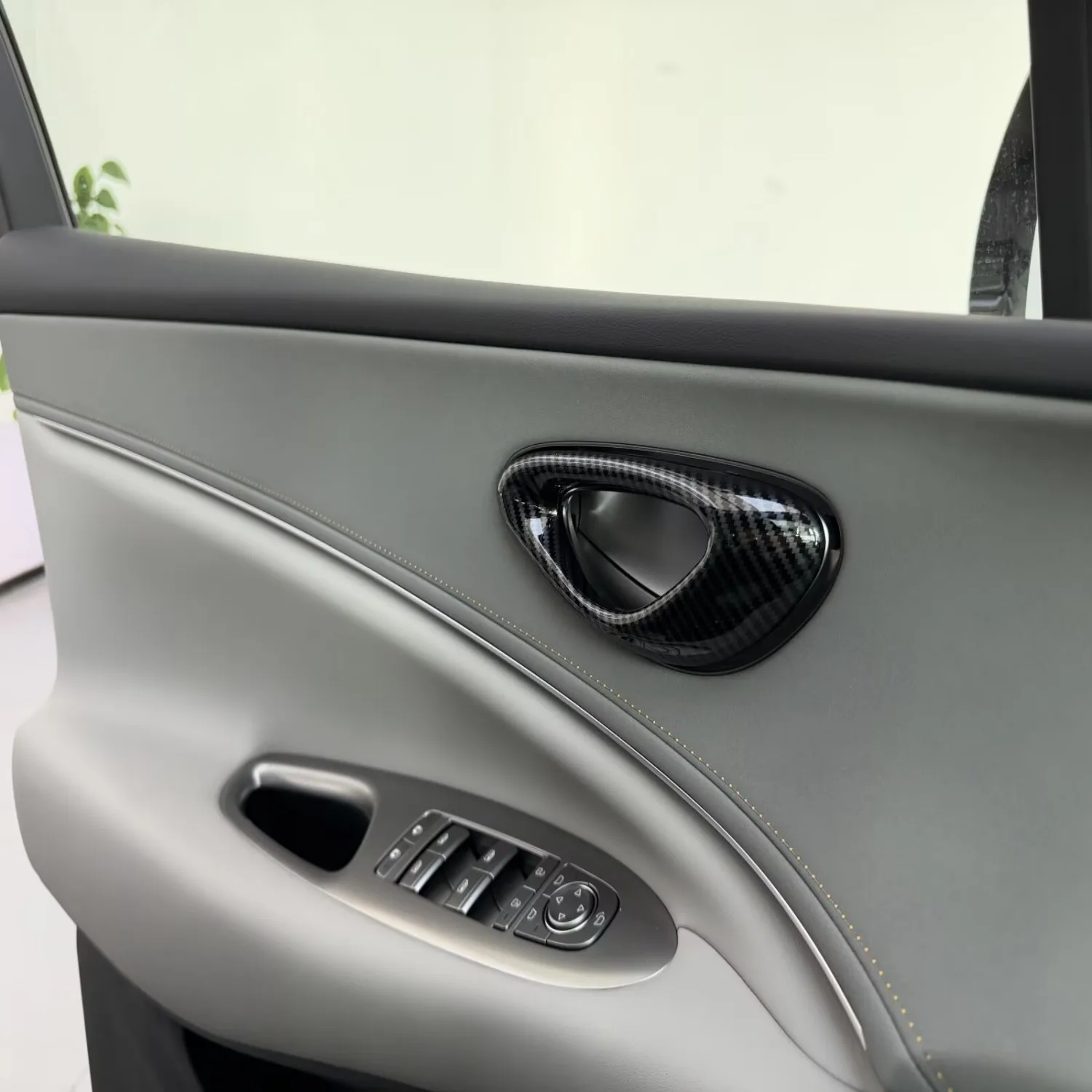 For BYD Song PLUS DM-i EV / Seal U / Sealion 6 2026 Car Accessories ABS Inner Door Handle Bowl Cover Trim 4pcs