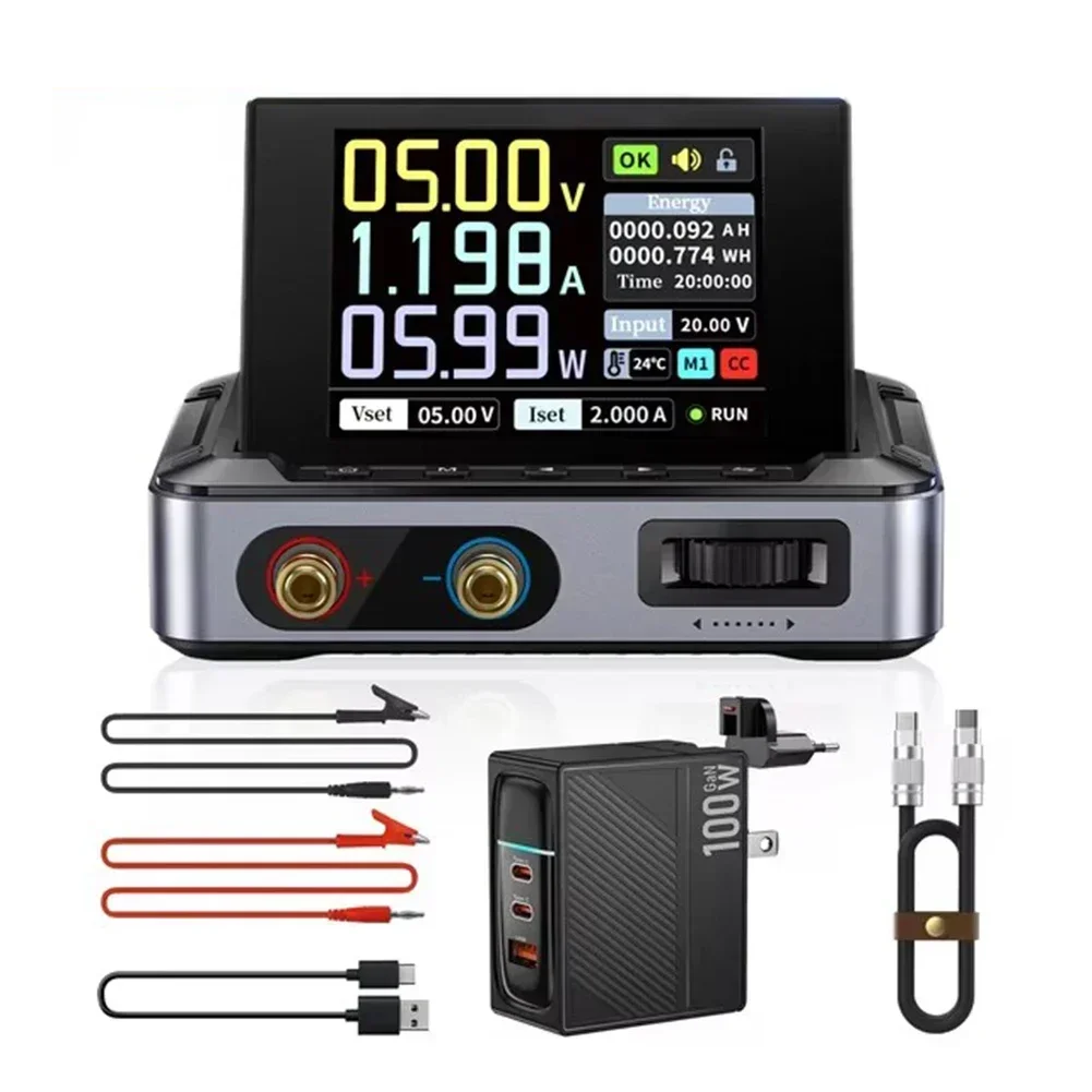 150W Power Supply Adjustable Regulator Stable Output Voltage Supports Fast Charging Advanced Functions Desktop Use