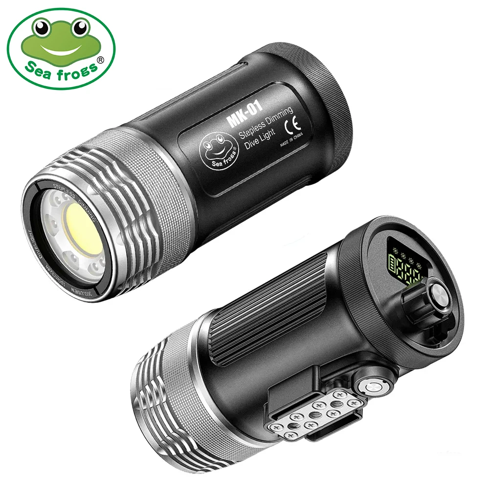 Seafrogs MK-01: รีวิวและคำแนะนำสำหรับผู้ที่ต้องการแสงสำหรับการถ่ายภาพใต้น้ำ