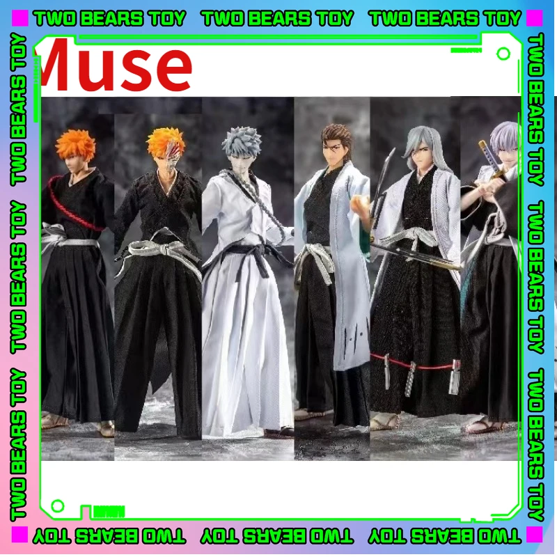 

In Stock Dasin/Great Toys/GT Bleach Kurosaki Ichigo Aizen Sousuke Ukitake Jushiro Ichimaru Gin 18cm/7inch 1/10 SHF Action Figure