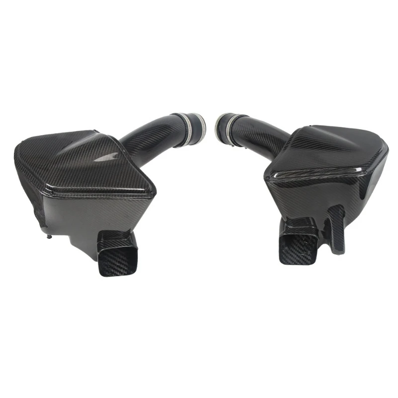 Car Modified Carbon Fiber Intake System Kit