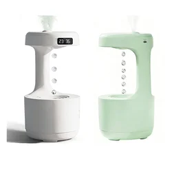 DIVEDEER Humidifier Home Office Desktop Water Replenishment Device Creative Backflow Anti gravity Water Drop Humidifier