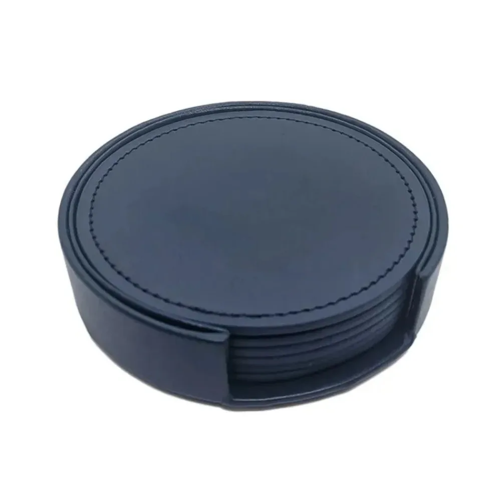 UT for Home Kitchen Coffee Color  Coaster Set Gift Coasters Round Heat Insulating Cup Mats