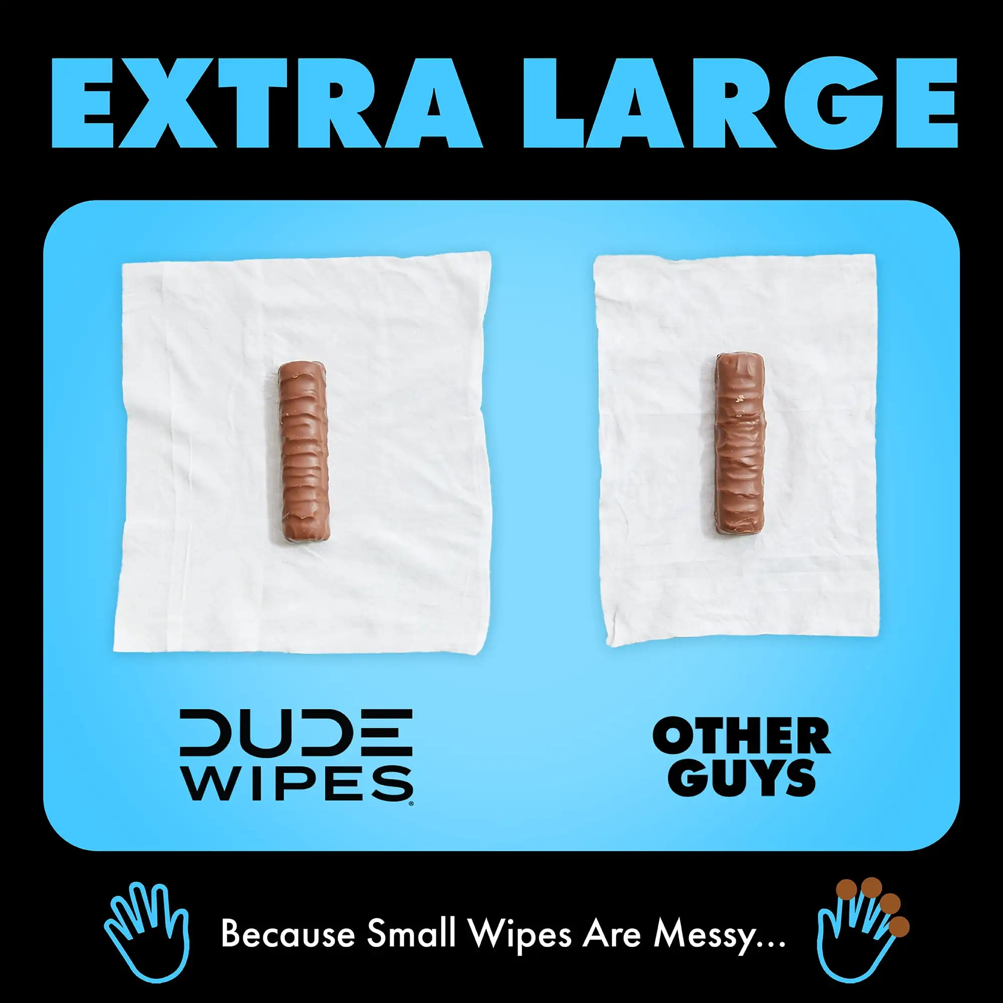 Wipes Unscented XL Flushable Wipes, 2 Flip-Top Packs, 48 Wipes Per Pack, 96 Total Wipes