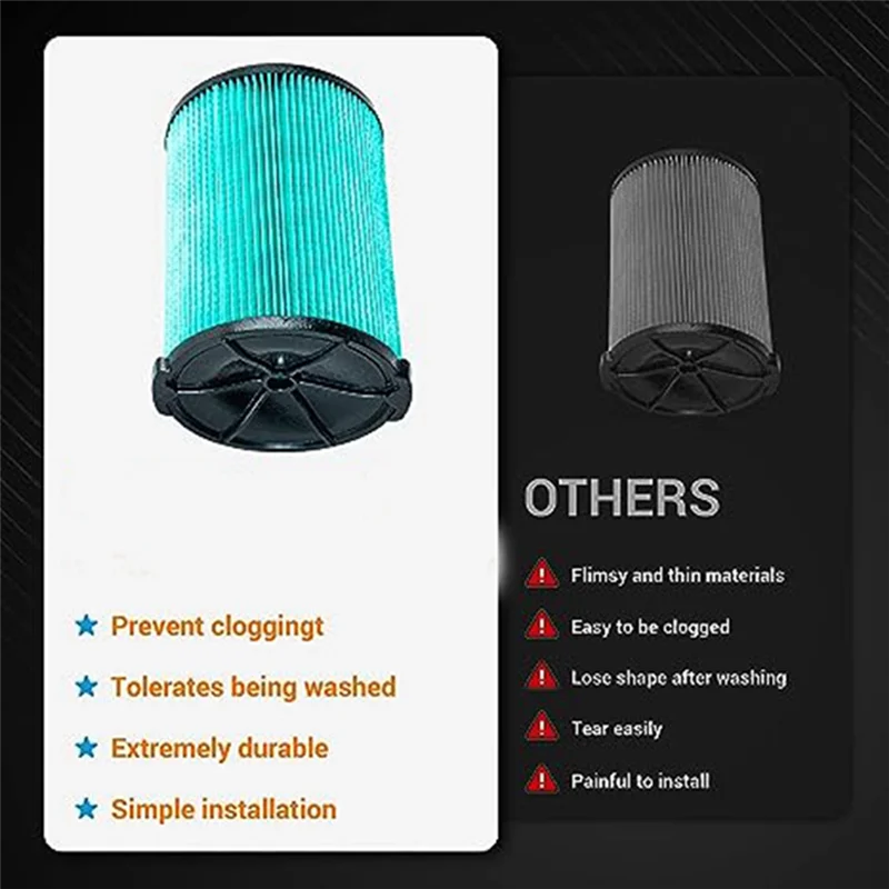 VF6000 진공 청소기 필터 필터 교체 필터 진공 고효율 공기 필터에 적합한 새로운 제품