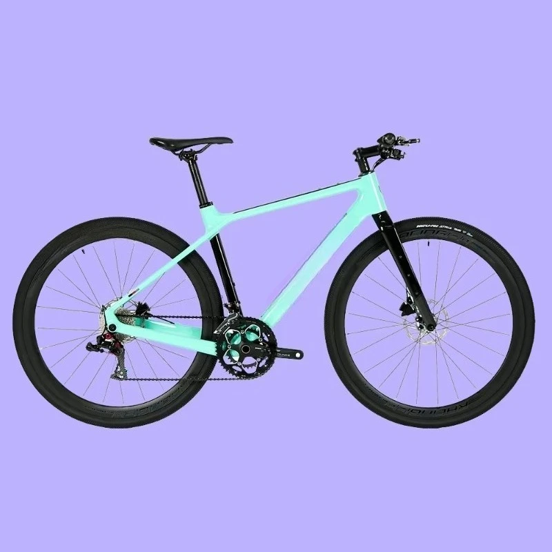 

Гравийный велосипед Внедорожные дисковые тормоза Рама из углеродного волокна Колеса из алюминиевого сплава 28 дюймов 160 кг Грузоподъемность Плоский руль