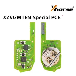 Chave do carro de XHORSE XZVGM1EN Série XZ, placa especial do PWB, golfe universal 5 modelos, VVDI remoto, automático, nenhum escudo, V WG, MQB48, 3 botões