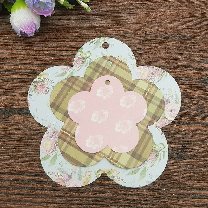 3pc Plum blossom frame set Metal Cutting Dies Stencils For DIY Scrapbooking Decorative Embossing Handcraft Die Cutting Template
