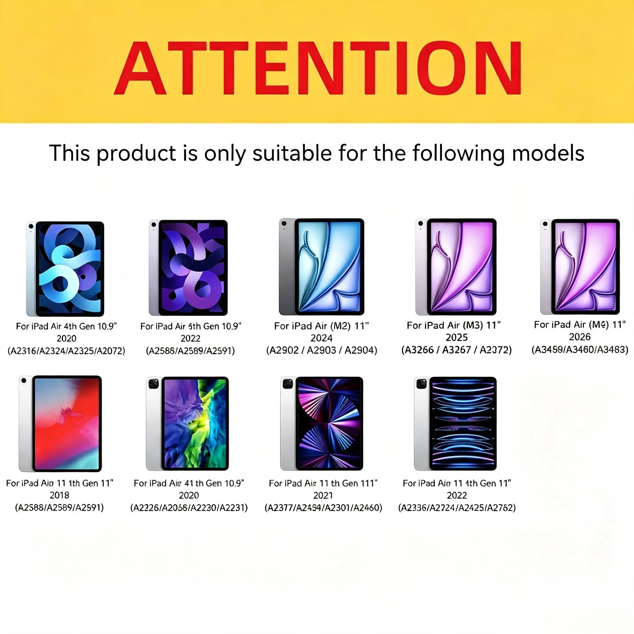 For iPad Air 4/5/6/7 11