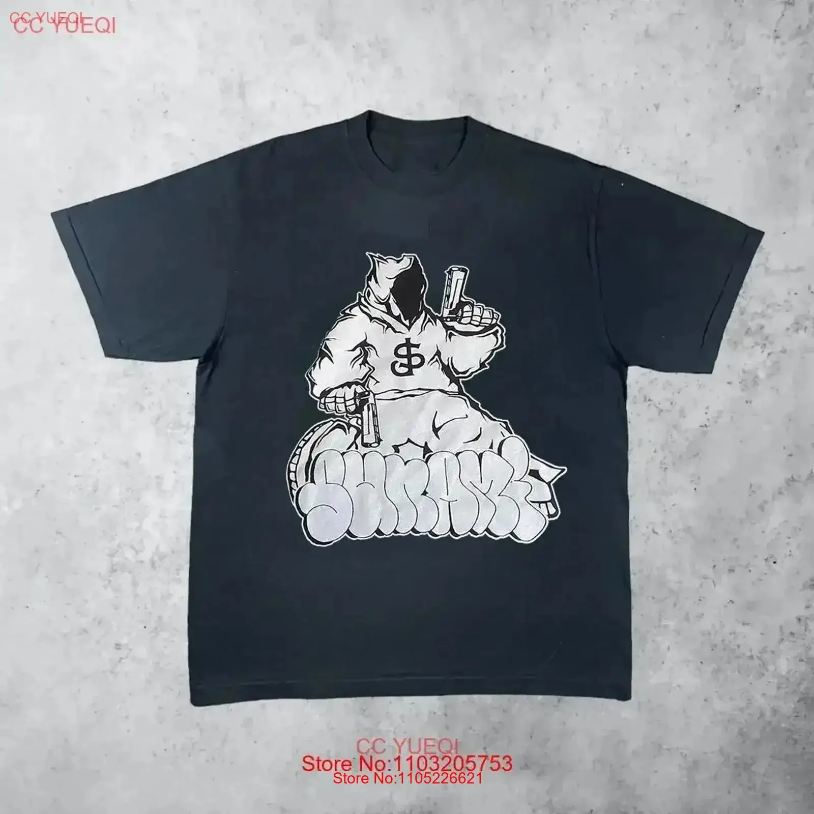 SUNAMI Band T Shirt Full Size S 5XL SO421 vintage Washed graphic fashion designer clothes streetwear Top For Everyday Wear