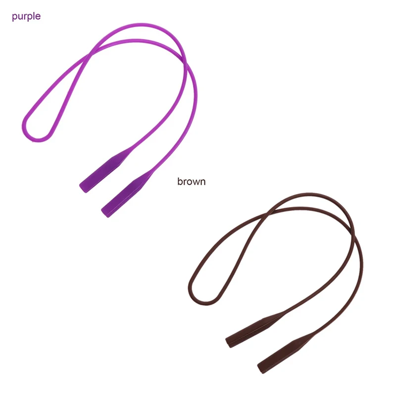 Silikon Brillen Strap Gläser Sonnenbrille Kette Sport Band Kabel Halter Elastische Anti Slip String Seile Elastische Gläser String