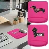 Mice Mat Soft Mousepad Protecting The Wrist Square Comfortable Ergonomic Thickened for PC Laptop Computer for Dog Pattern