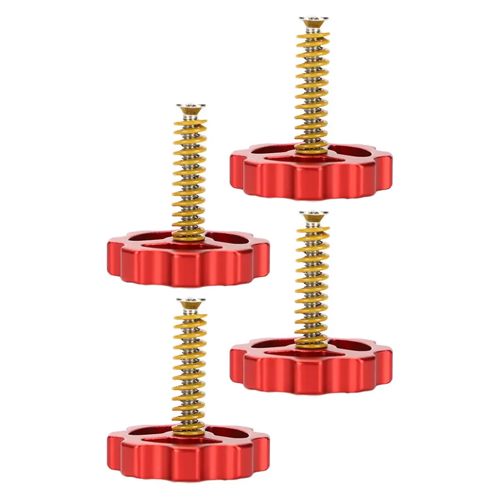 

4Pcs Large Design Hot Bed Die Springs 3D Printer Parts Reusable Easy to Use Compatible Hand Twists Nut Hot Bed Die Springs