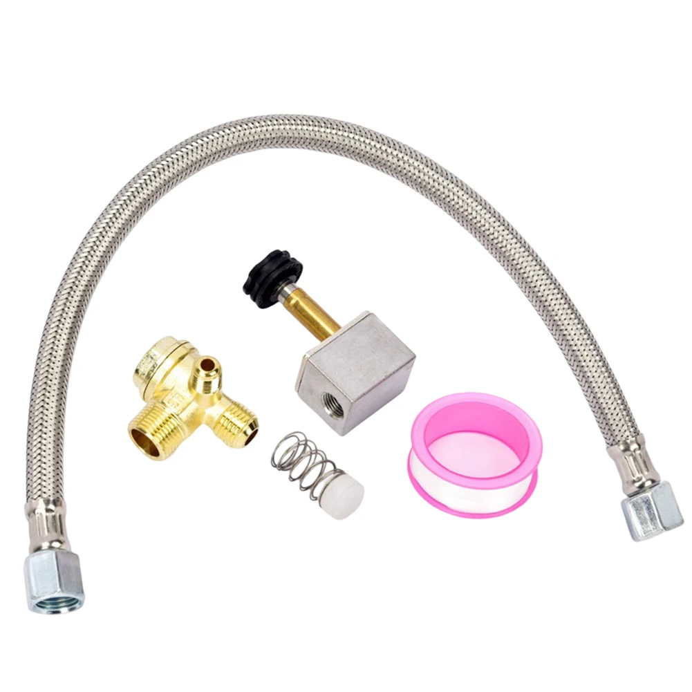 

Комплект из 5 обратных клапанов для воздушного насоса с резьбой 14x1,5 мм, набор клапанов для аккумуляторов, подходит для различных применений в воздушных компрессорах