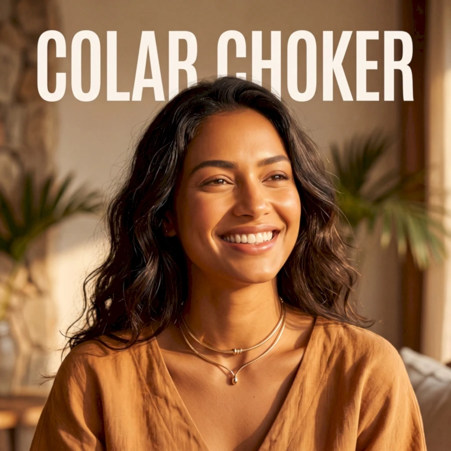 Colar choker: o que é, como usar e combinações para todos os estilos