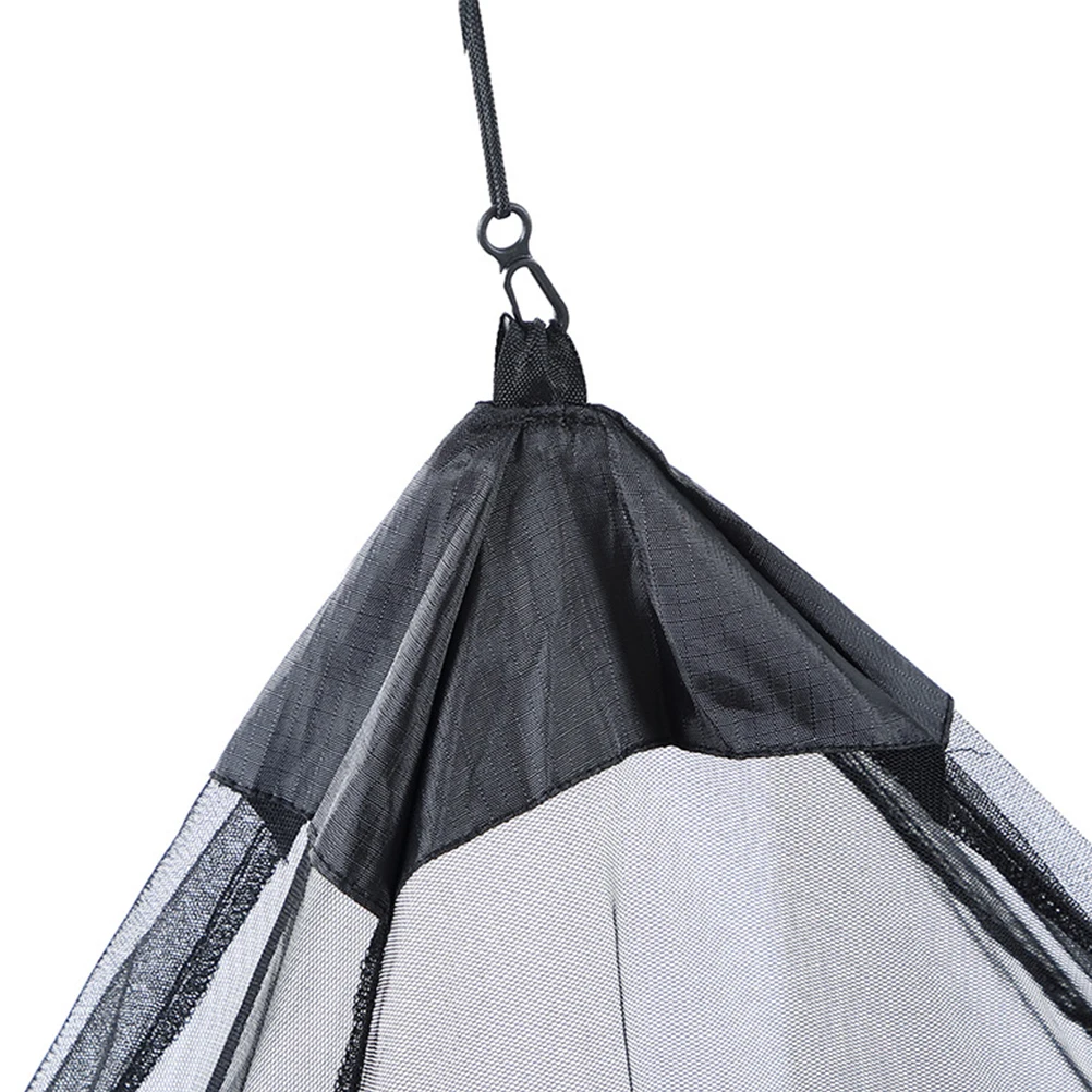 Tenda antizanzare Leggera portatile da campeggio Zanzariera Tenda triangolare compatta per escursionismo nella giungla all'aperto