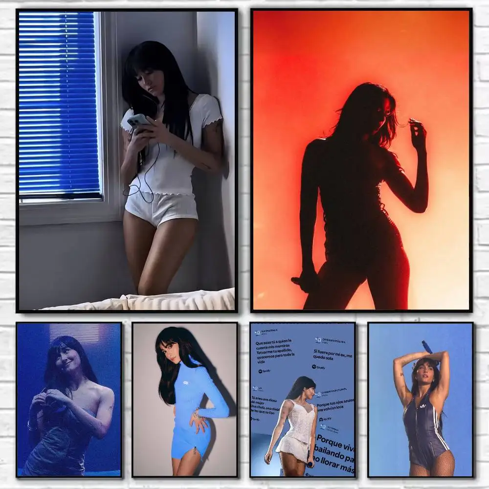 

Cuarto A-AitanaS Azul Poster Self-adhesive Art Waterproof Paper Sticker Coffee House Bar Room Wall Decor