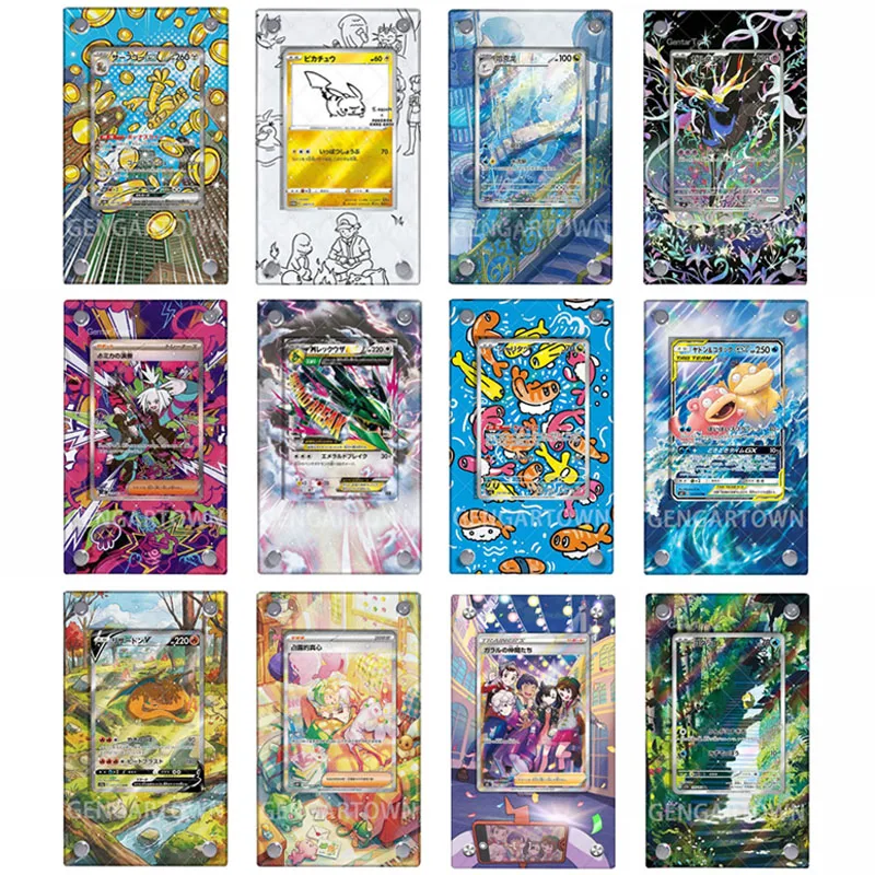 suporte-de-exibicao-pocket-monster-tatsugiri-anime-ptcg-dragonair-psyduck-dragaloge-floette-charizard-para-cartas-colecionaveis-e-porta-retrato-presente