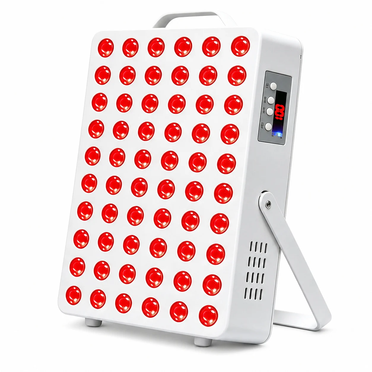 RedThera 60 Led Dual-Chips Red Light Therapy Panel Infrared Light Therapy Panel 300W with Remote Control