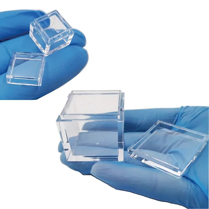 Clear Transparent Acrylic Display Box Case For Metal Element Cubes Periodic Table Collection 10mm 25.4mm 1 Inch