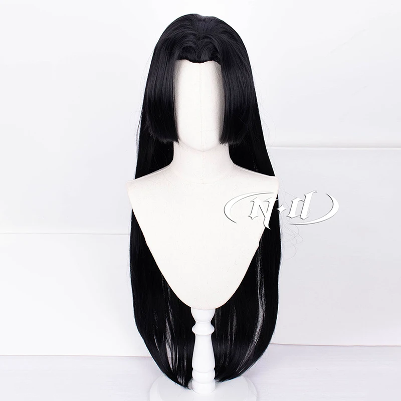 ND Boa Hancock Cosplay Wigs One Piece Anime Cosplay Long Black Hair Wigs for Comic Con Coser Costume Theme Party Synthetic