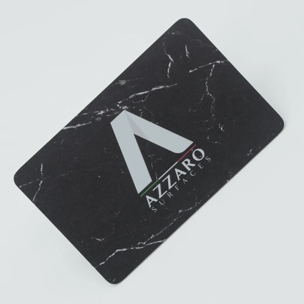 Custom Black High-Grade Stainless Steel Metal Business Card