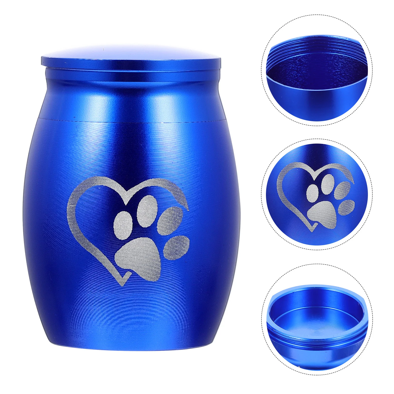 สแตนเลส Cat Urn สัตว์เลี้ยงกระดูก Ash คอนเทนเนอร์สุนัขขี้เถ้าเก็บ Casket สุนัข urns สําหรับขี้เถ้าสัตว์เลี้ยง urn urn สําหรับสุนัขขขี้เถ้า