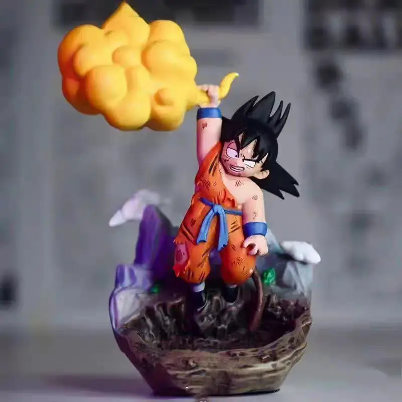 

9cm Anime Dragon Ball Figures Evil Containment Wave Son Goku Action Figure Super Saiyan Pvc Statue Model Collectible Toys Gift