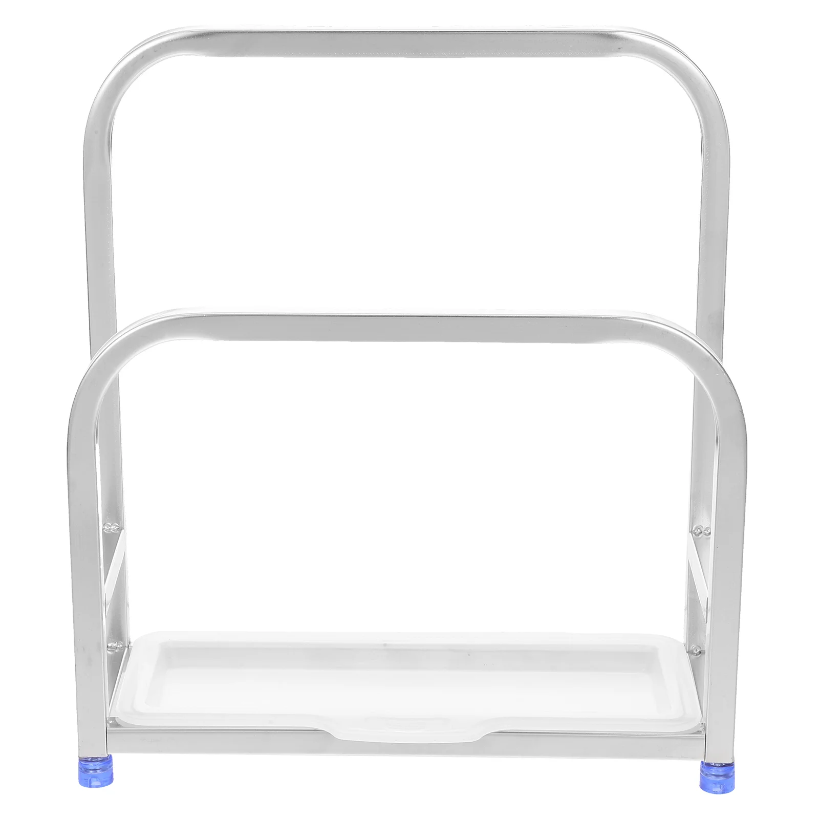 

Crackers Kitchen Storage Cutting Board Drying Countertop Organizer for Cabinet Shelf Silver Holder Large Boards