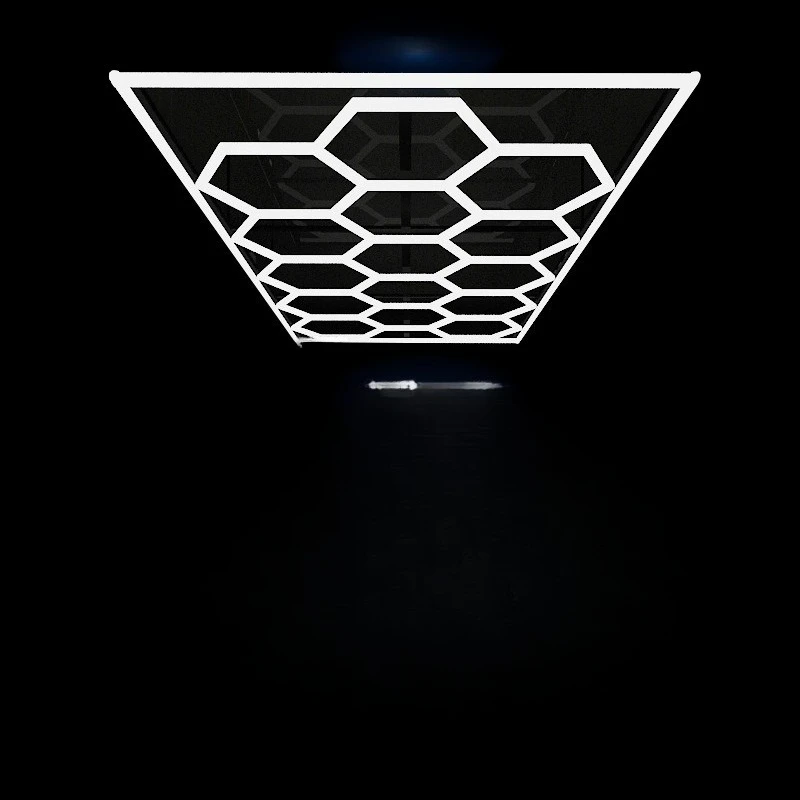 Car wash house Jiugongge lamp Honeycomb Station lamp Film shop Return Car beauty