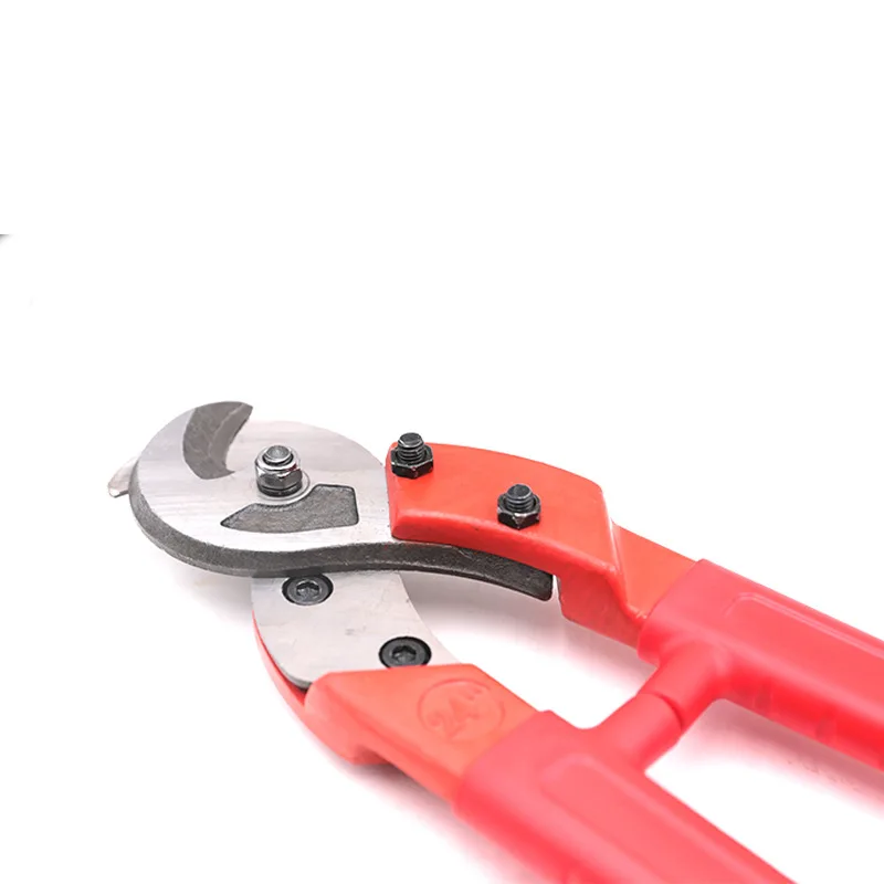 Electrical wire pliers, manual cable cutters, fast arc, two-color injection molding