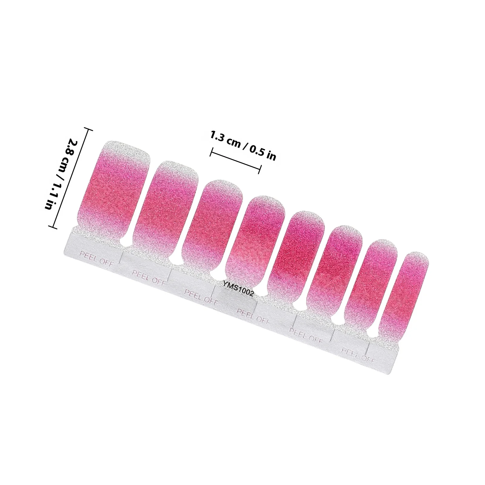 5 أوراق من ملصقات طلاء الأظافر ذات الطراز الجديد رفيعة للغاية وسهلة إزالة ملصقات فنية لحفلات الزفاف DIY Decals