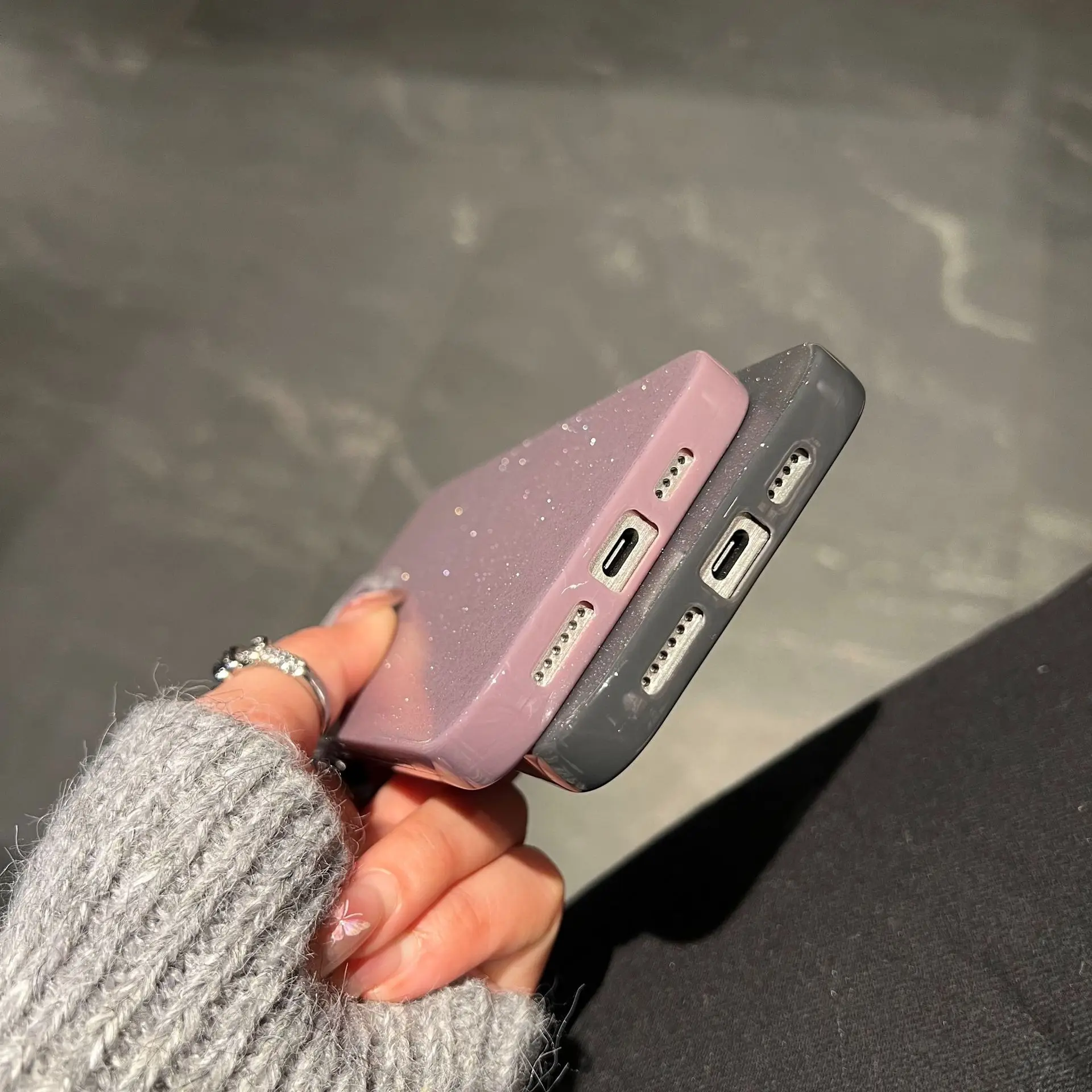 Für Xiaomi 17promax Glitzer-Handyhülle TPU Für Redmi 15c Handy-Schutzhülle – Detail 13
