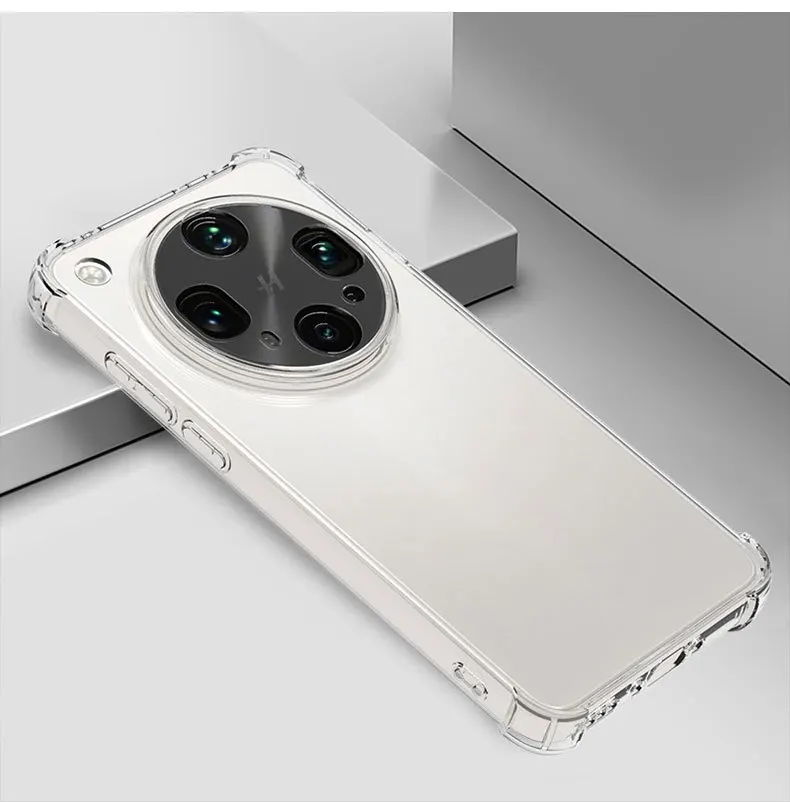 سميكة الغبار كيس الهواء حافظة شفافة ل ممن لهم K13 توربو برو K12X K11 K10S K9S K9 Realme C75 C73 C71 C65 C63 C61 غطاء شفاف