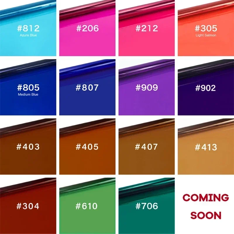 Вольфрамовый фильтр дневного света, гель для коррекции цветовой температуры CTO CTB, преобразование для фотостудии, портрет, красная голова, стробоскоп