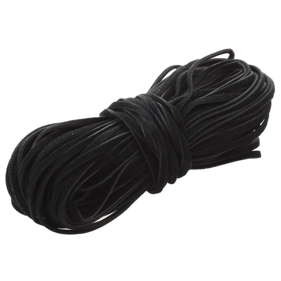 

18m Suede Leather String Ribbon Cord 2mm Black DIY Deco