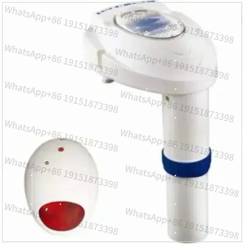 إنذار لاسلكي لحمام السباحة بالطاقة الشمسية لسلامة الأطفال، جهاز أمان حمام السباحة بجهاز تحكم عن بعد مع نظام تنبيه تلقائي، مقاوم للماء IP67