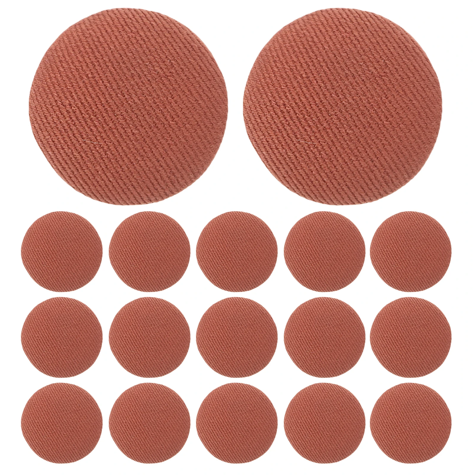 

20pcs Fabric Covered Buttons for Sewing Coats Jackets Vintage Clothes Retro Blazer Small Buttons DIY Craft Jean