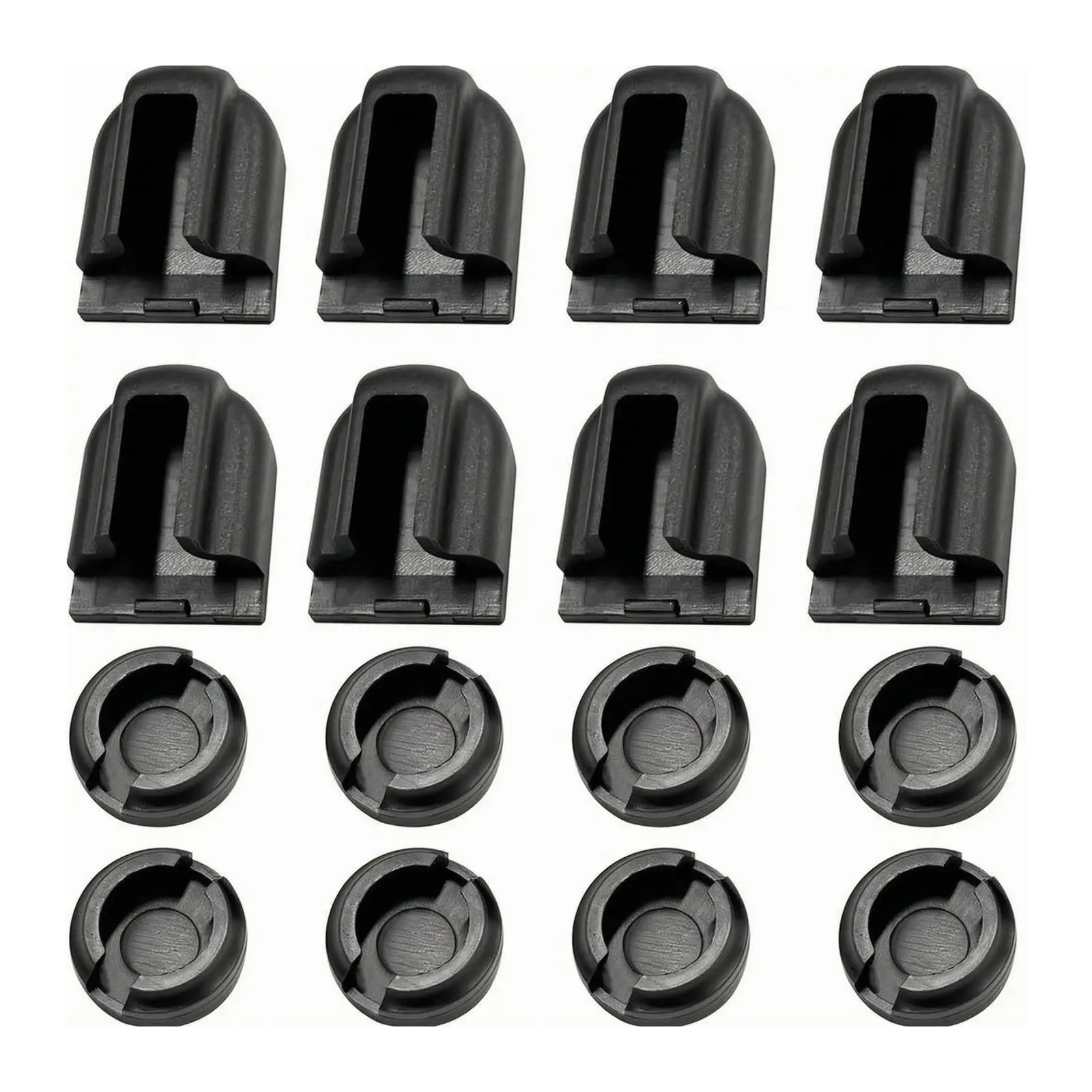8 Pieces Bar Clamp Pad Set Non-Marring for Woodworkers, DIY Enthusiasts