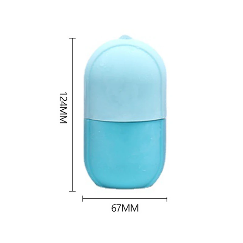 ทำความเย็นทำความสะอาดรูขุมขนและยกกระชับใบหน้าน้ำแข็งสำหรับลูกกลิ้งนวดหน้าลูกโลกการดูแลผิวหน้าเครื่องมือดูแลความงามผิวแบบพกพา