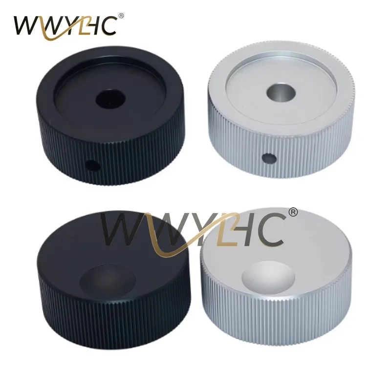 Aluminum Knob Volume Control Knob 32mm Diameter Anti-slip Texture Frosted 13mm Height Practical