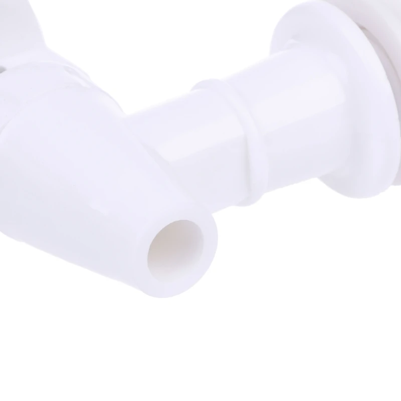 F92F 2 قطعة موزع مياه استبدال نوع دفع الأبيض صنبور بلاستيكي صنبور