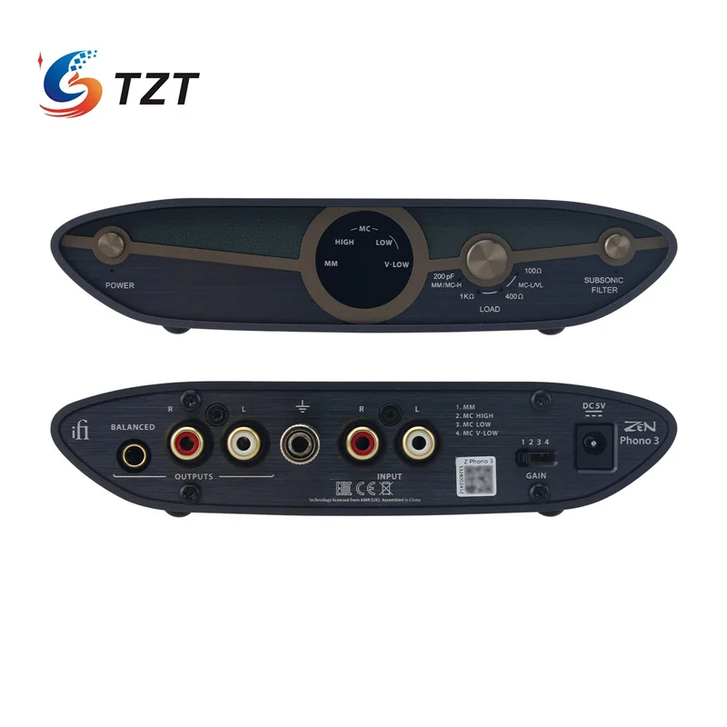 

TZT iFi ZEN CAN 3/iFi ZEN Phono 3 Class A Balanced Headphone Amplifier 2000mW Output HiFi Amplifier Support for xMEMS Speaker