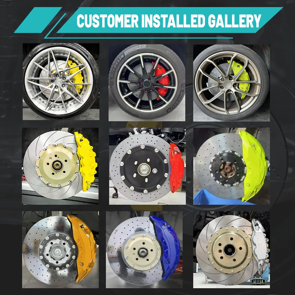 

6 Piston Big Brake Kit for G20 G30 F30 3 4 5 Series Custom Color M Performance Style 5 Days Lead Time 18-20" Wheel MOQ 1 Set