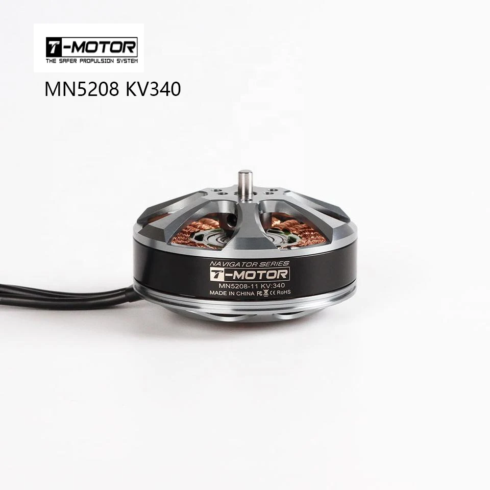 

T-MOTOR MN5208 KV340 Точная сборка детали дрона бесщеточный двигатель постоянного тока для мотора дрона OEM двигатель