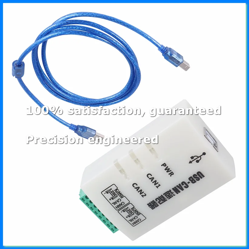 

CAN Bus Analyzer CANOpenJ1939 USBCAN-2A USB to CAN Adapter Dual Path Compatible ZLG-A23U