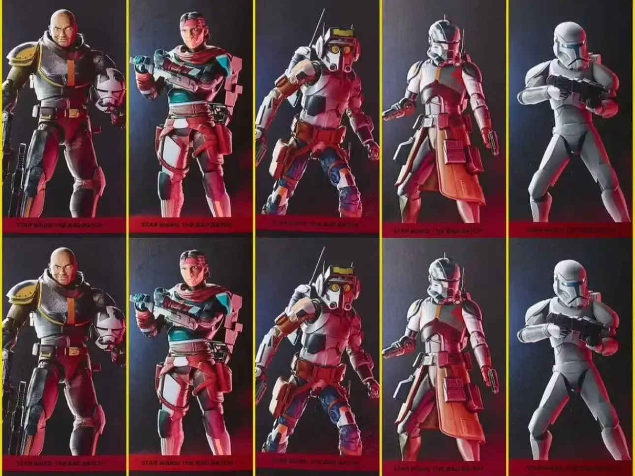 hasbro-star-wars-the-bad-batch-hunter-wrecker-tech-echo-omega-6-inch-action-figures